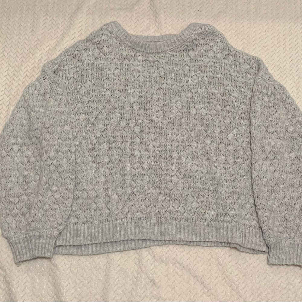 a.new.day super cozy knitted sweater.